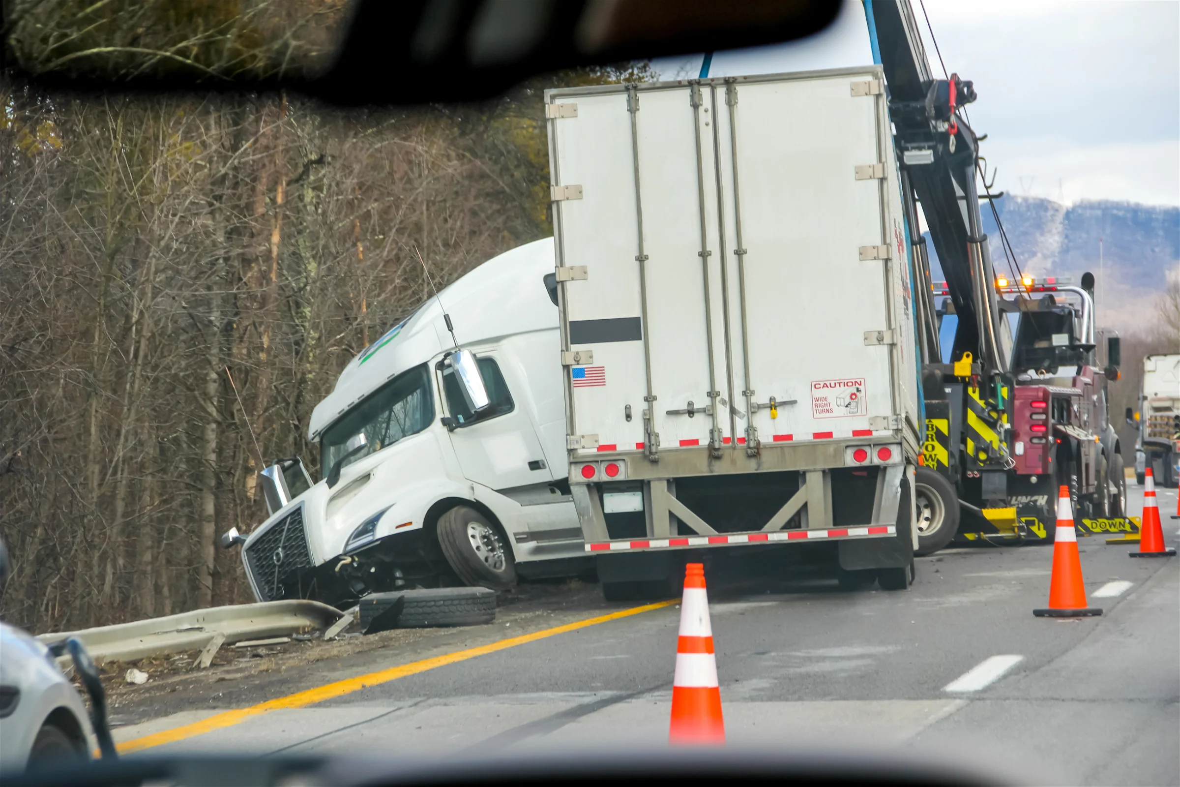 Statistics about heavy truck accidents on Pennsylvania state roads show concerning trends over recent years.