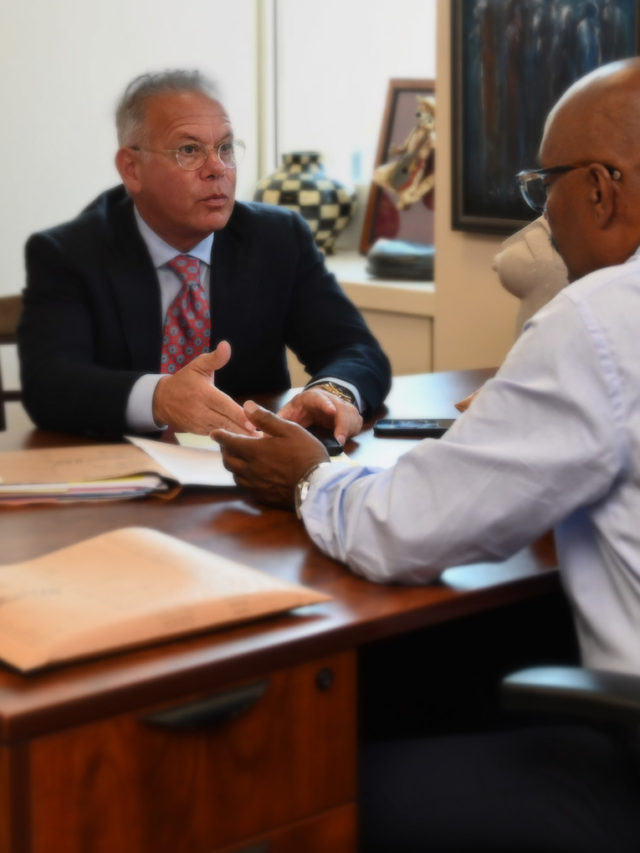 Philadelphia Personal Injury Lawyers meeting in conference room